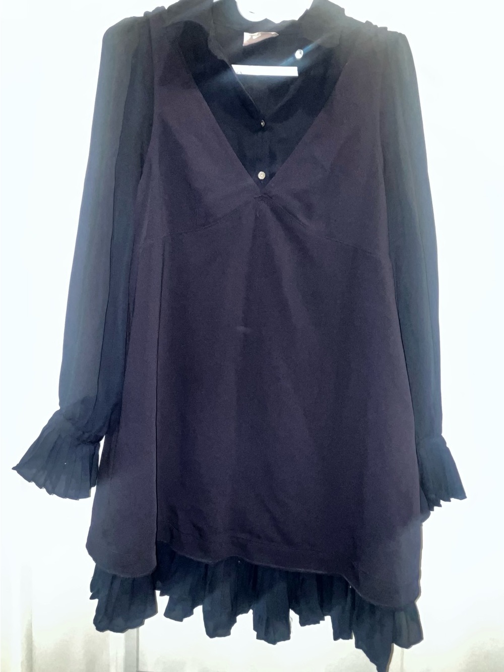 Cinq a sept Rayna Layered Long Sleeve Mini dress - Picture 3 of 5